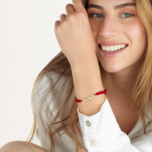 Macrame Farsi Name Bracelet