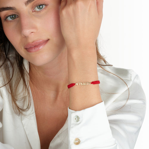 Macrame Thai Name Bracelet