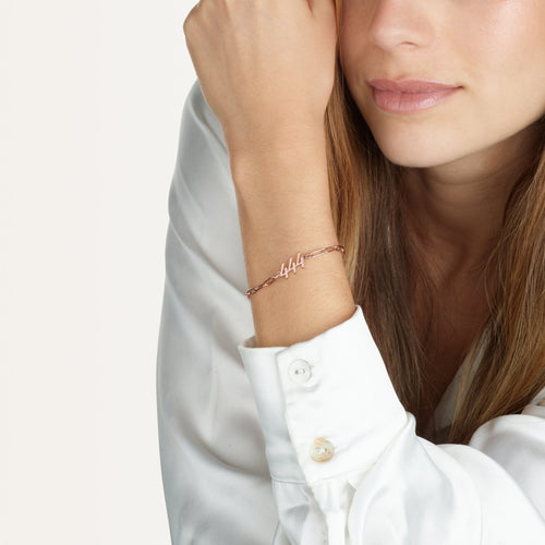 Angel Numbers Paperclip Bracelet - Beleco Jewelry