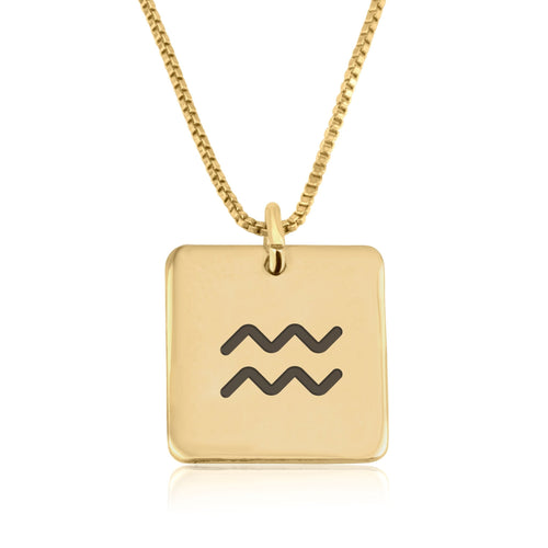 Aquarius Celestial Necklace - Beleco Jewelry