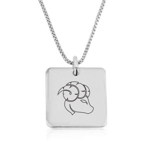 Aries Zodiac Necklace - Beleco Jewelry
