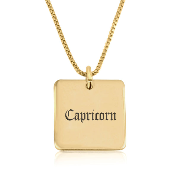 Capricorn Charm Necklace