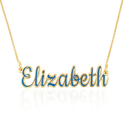 Colorful Name Necklace - Beleco Jewelry