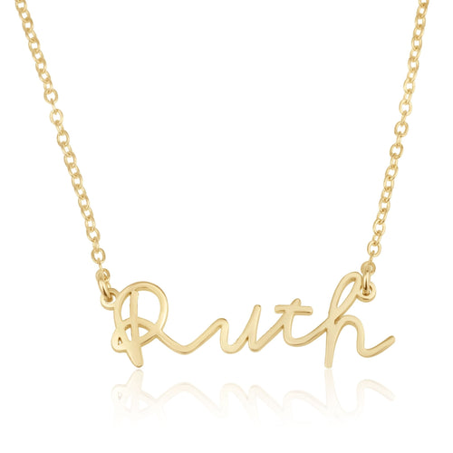 Cursive Name Necklace - Beleco Jewelry