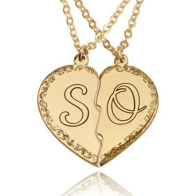 Custom Him And Her Necklace