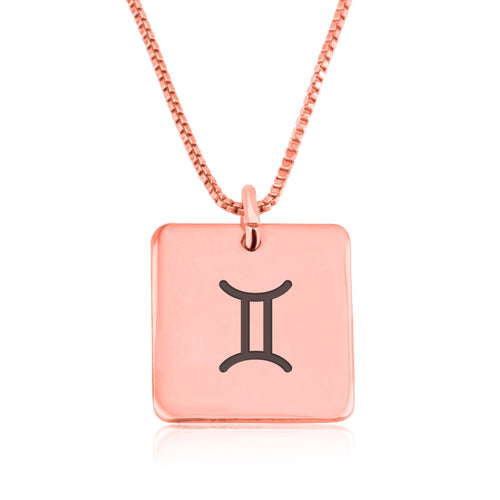 Gemini Celestial Necklace - Beleco Jewelry