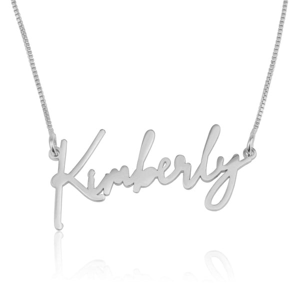 Kimberly Silver Chain Necklace