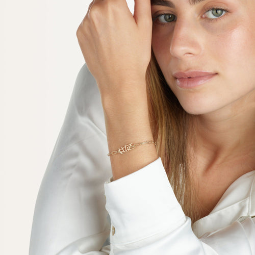 Japanese Paperclip Bracelet - Beleco Jewelry