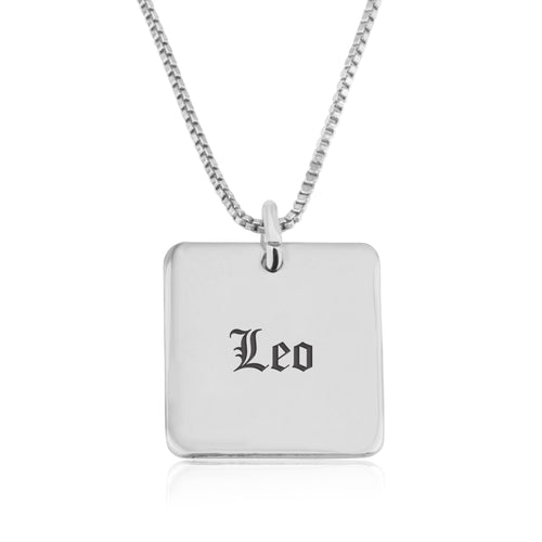 Leo Charm Necklace - Beleco Jewelry