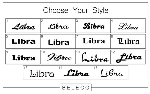 Libra Cuff Bracelet - Beleco Jewelry
