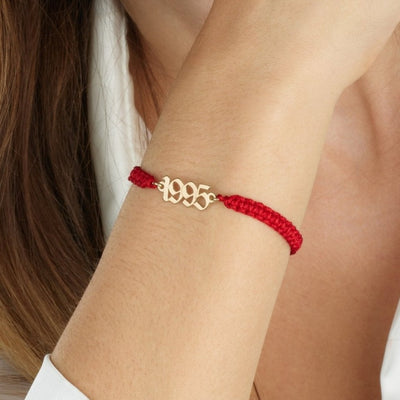 Macrame Birth Year Bracelet