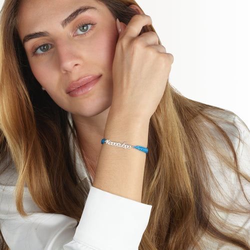 Macrame Greek Name Bracelet - Beleco Jewelry
