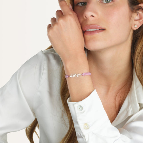 Macrame Japanese Name Bracelet - Beleco Jewelry