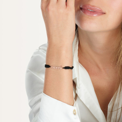 Macrame Malayalam Name Bracelet - Beleco Jewelry