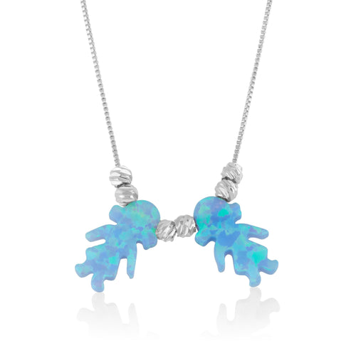 Opal Children Necklace - Beleco Jewelry