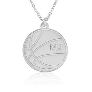 Personalized Basketball Name Necklace - Beleco Jewelry