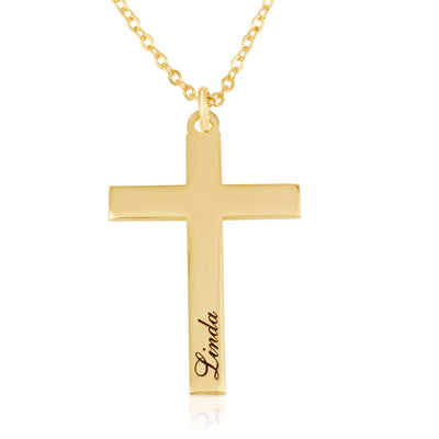 Personalized Cross Necklace