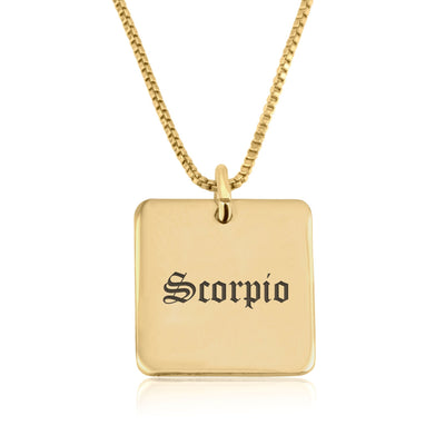 Scorpio Charm Necklace
