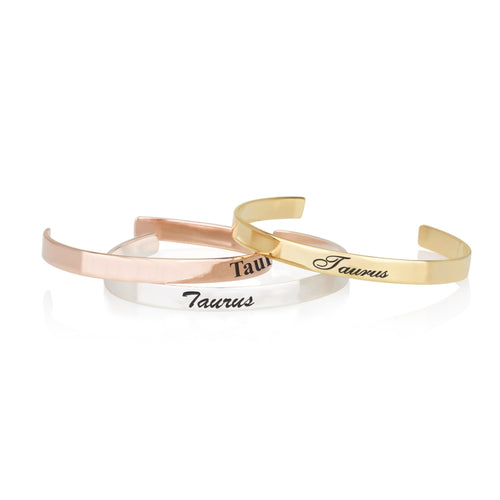 Taurus Cuff Bracelet - Beleco Jewelry