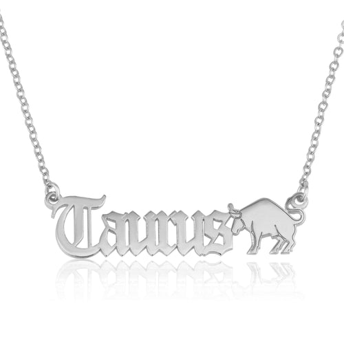 Taurus Symbol Necklace - Beleco Jewelry