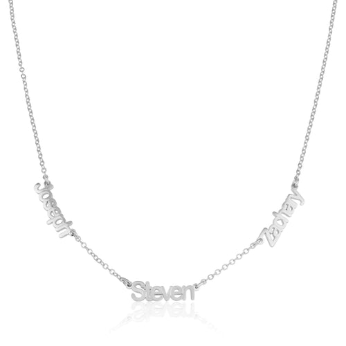 Three Name Necklace - Beleco Jewelry