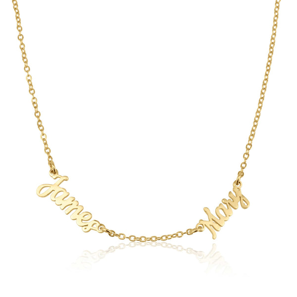 Two Name Necklace