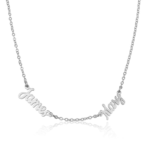 Two Name Necklace - Beleco Jewelry