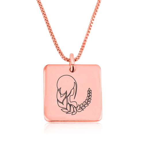 Virgo Zodiac Necklace - Beleco Jewelry