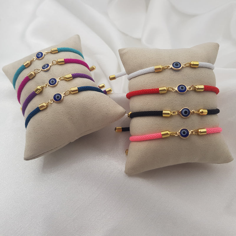 Evil Eye Cord Bracelet