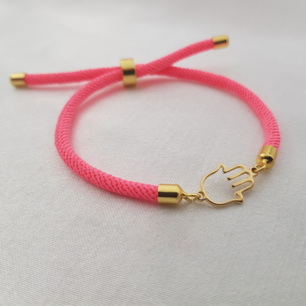 Hamsa Cord Bracelet