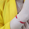 Macrame Magen David Bracelet