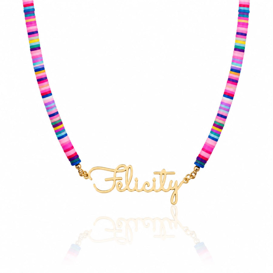 Bead Name Necklace
