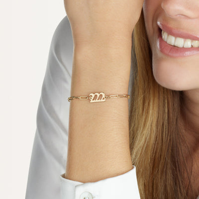 Angel Numbers Paperclip Bracelet