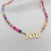 Bead Amharic Name Necklace - Beleco Jewelry