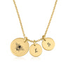 Bee Mine Necklace With Initial