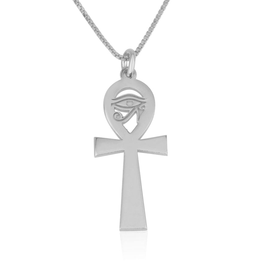 Ankh Necklace With Eye Of Horus