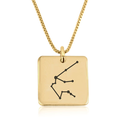 Aquarius Constellation Necklace