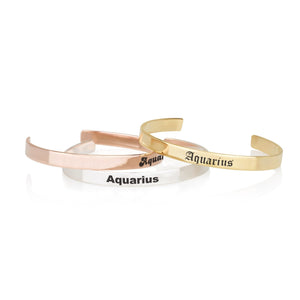 Aquarius Cuff Bracelet - Beleco Jewelry