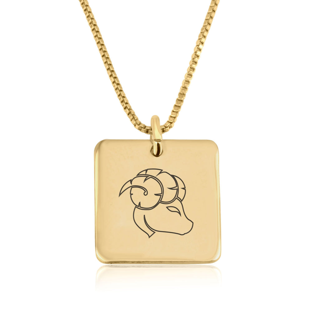 Aries Zodiac Necklace