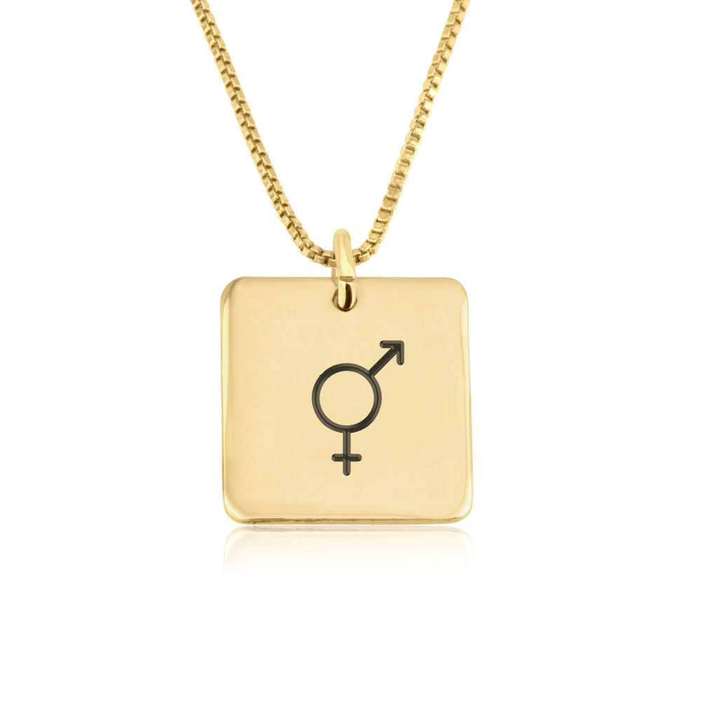 Bigender Pride Necklace
