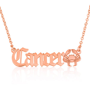 Cancer Symbol Necklace - Beleco Jewelry