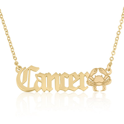 Cancer Symbol Necklace