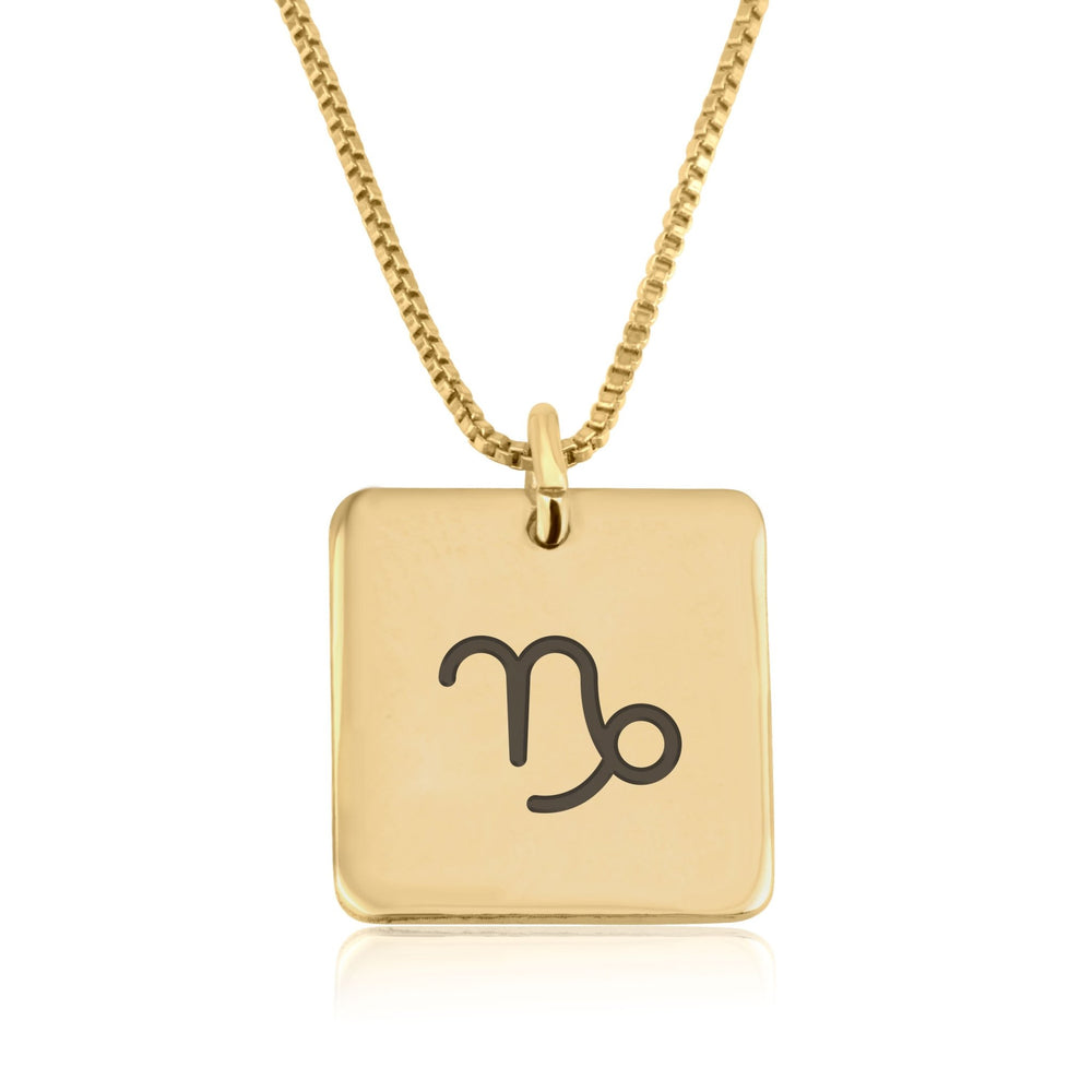 Capricorn Celestial Necklace