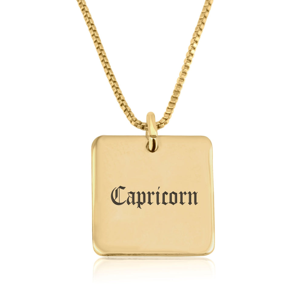 Capricorn Charm Necklace