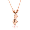 Children Charms Necklace with Arabic Name Engraved - Beleco Jewelry