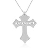 Cross Necklace With Name - Beleco Jewelry