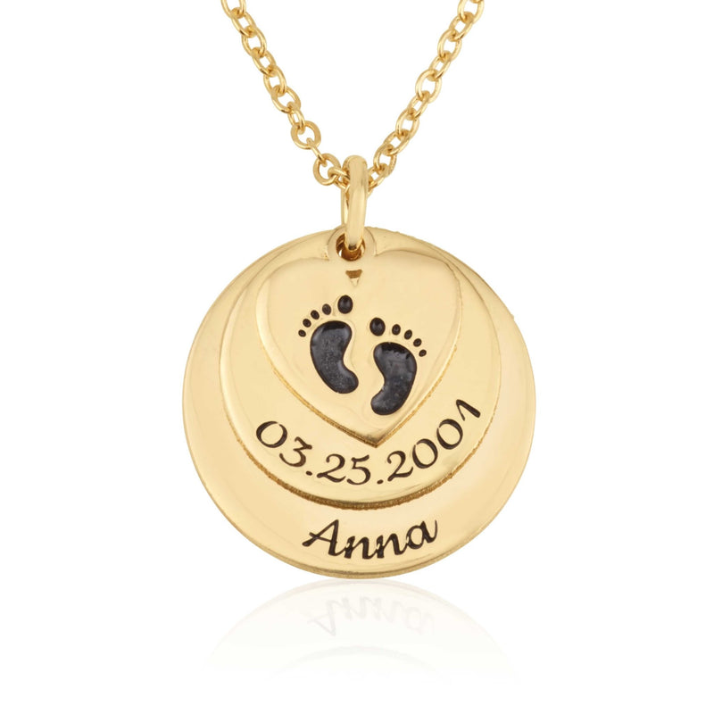 Custom Birth Certificate Necklace - Beleco Jewelry