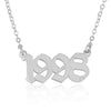 Custom Birth Year Necklace - Beleco Jewelry