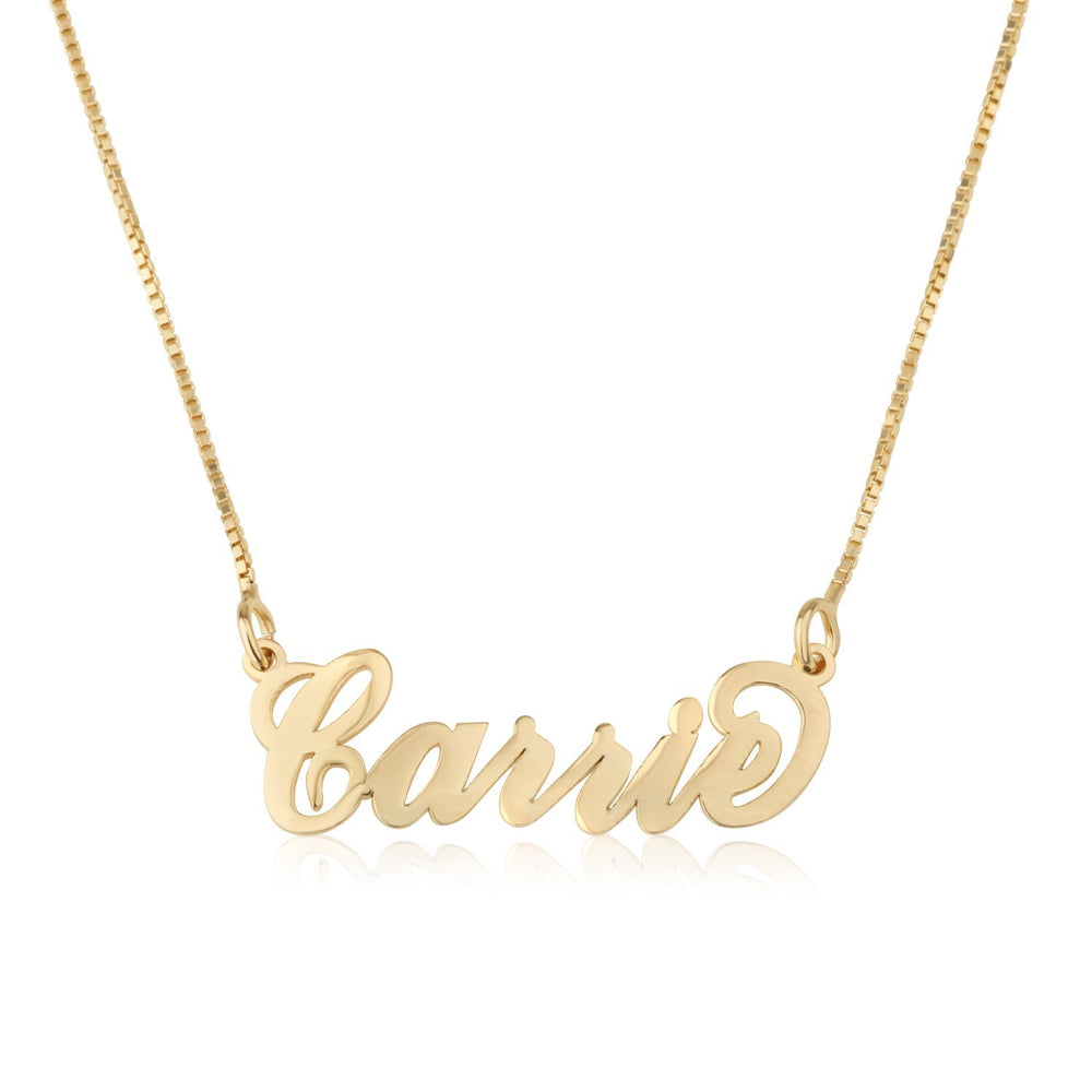 Custom Carrie Name Necklace