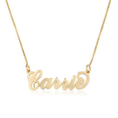 Custom Carrie Name Necklace